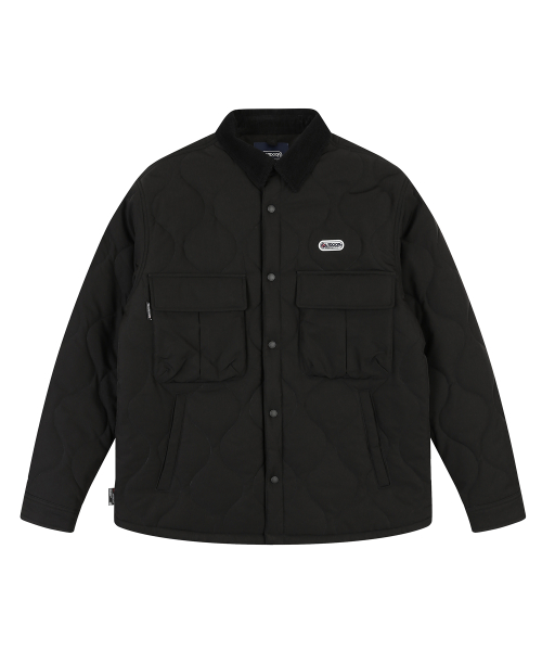 Стеганая рубашка-куртка HUG POCKET QUILTED SHIRT JK