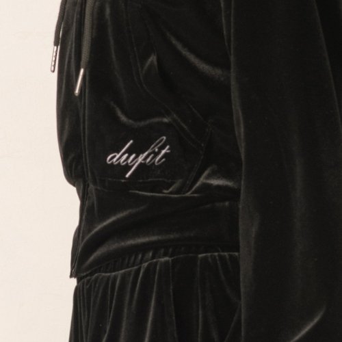 Вельветовая зип-худи DTF3W-5110, 2 colors