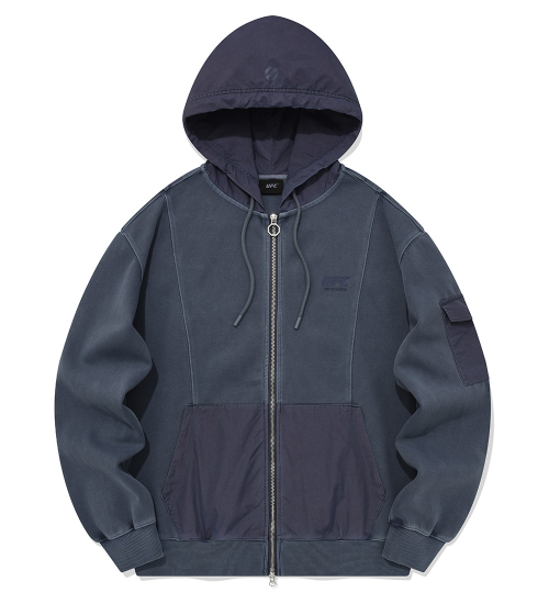Худи на молнии UFC Dying Relaxed Fit Dark Blue U2HDU3113DB