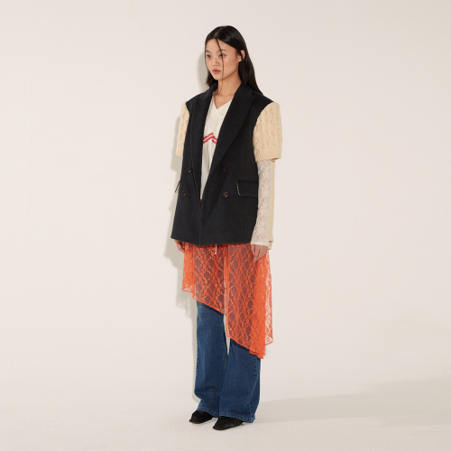 FISHER COMBI SHORT SLEEVED JACKET [DARK NAVY]