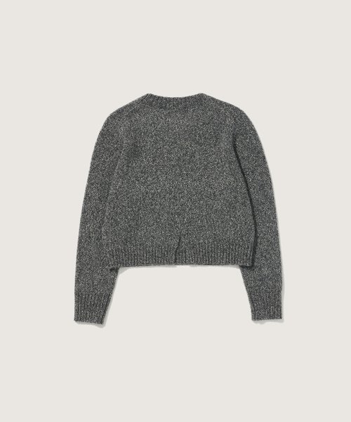 Круглый джемпер из шерсти RWS, Charcoal