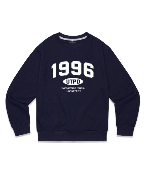 1996 Arch мягкий Terry свитшот с перфорацией Navy