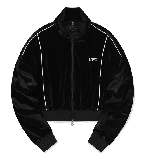 Велюровая куртка UFC Relaxed Fit Black U2TTU3202BK