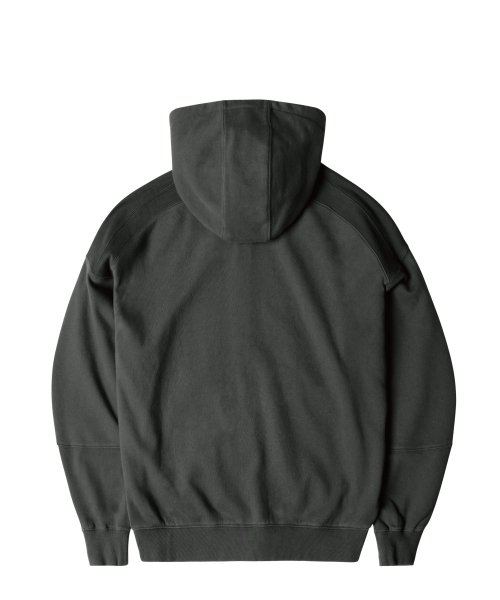 이티씨이(ETCE) WASHED HOOD ZIP-UP (CHARCOAL) - 사이즈 & 후기 | 무신사