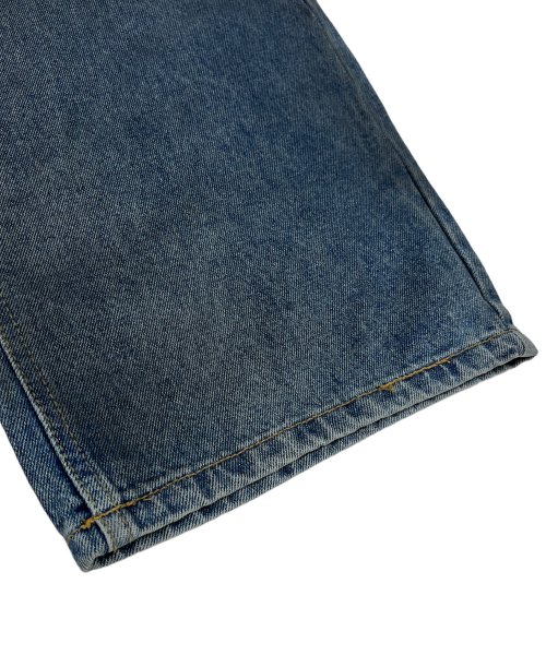 MUSINSA  SK8ER ROCK Oil Washing Denim Wide Pants Indigo