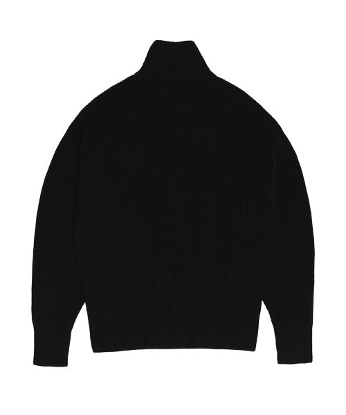 RESORT PULL ZIP UP (BLACK)