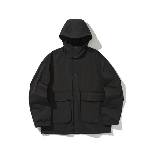 HOODED JACKET [Black]