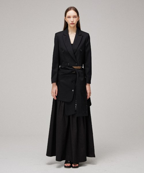 Double cropped blazer