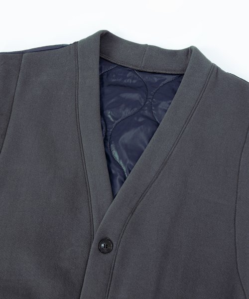 Liner vest (dark gray)