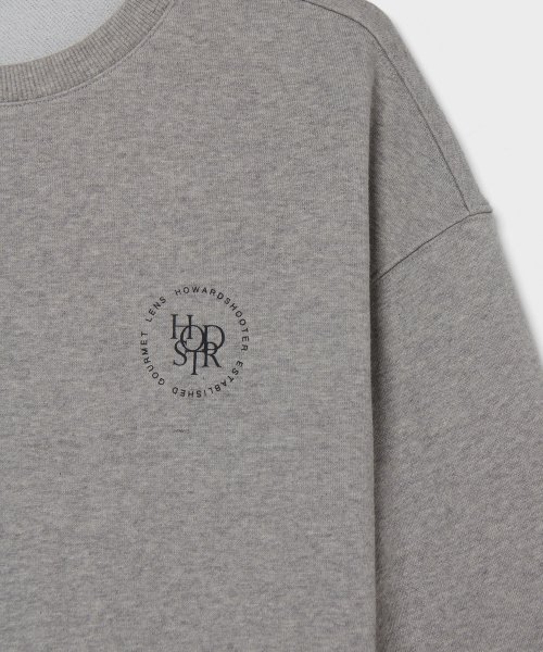 HS CIRCLE LOGO SWEATSHIRT m.grey