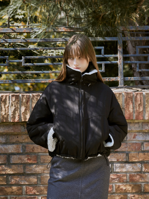 Reversible dumbled lining jumper