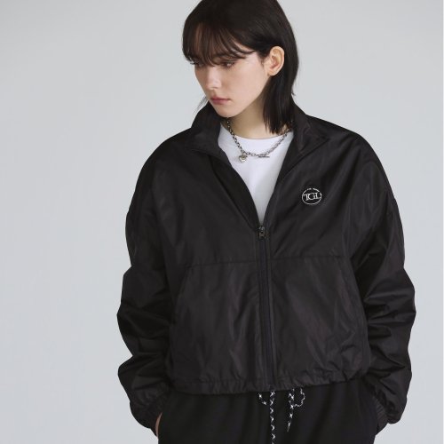 STRING CROP JK [BLACK]