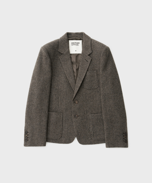 Women Legacy 2Button Jacket (Shetland-Herringbone)