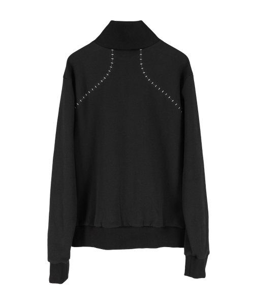 Embroidered Track Jacket - Black