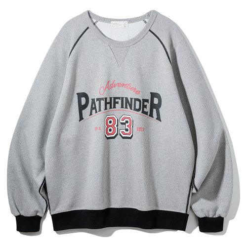 Pathfinder реглан свитшот BK5982 Black