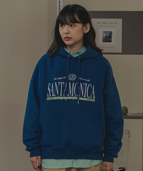 Худи Santa Monica BK6984_Blue