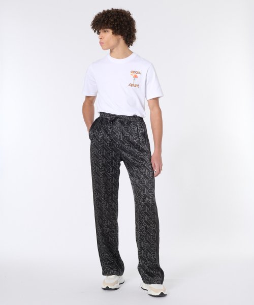 (M) HEART MONOGRAMME BLACK с сердечками