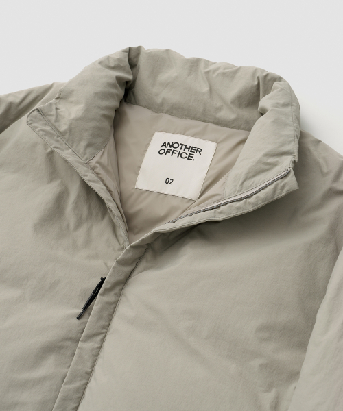 Snowman Down Jacket (Khaki-Gray)