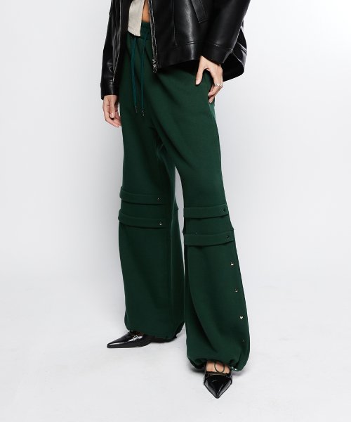 L7 LOGO SWEATPANTS(GREEN)
