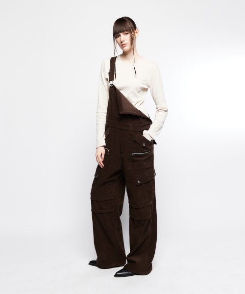 L7 OVERALL PANTS(BROWN)