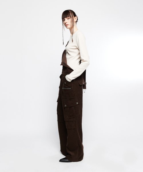 L7 OVERALL PANTS(BROWN)