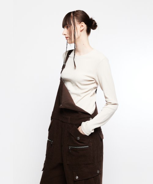 L7 OVERALL PANTS(BROWN)