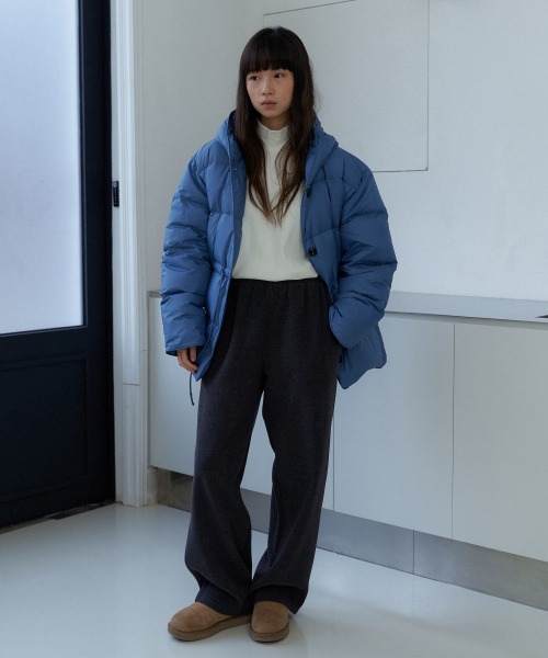 Mont banding wide pants