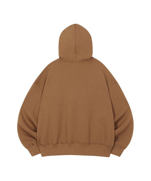 Bredik шоколадный флисовый худи Brown