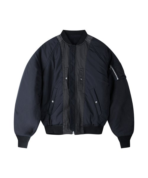 Куртка-бомбер MA-1 Gunsback (Dark Navy)