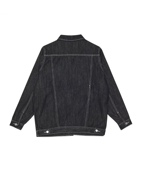 Джинсовка со строчкой (Black)