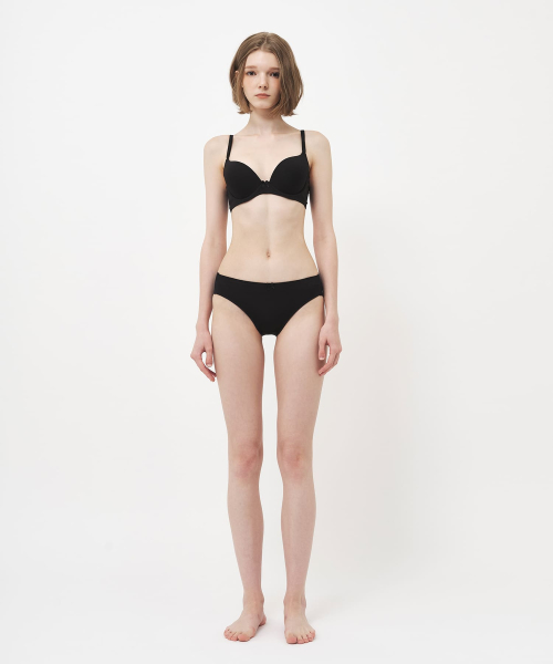 Повседневный комплект бра+трусики Solid Black