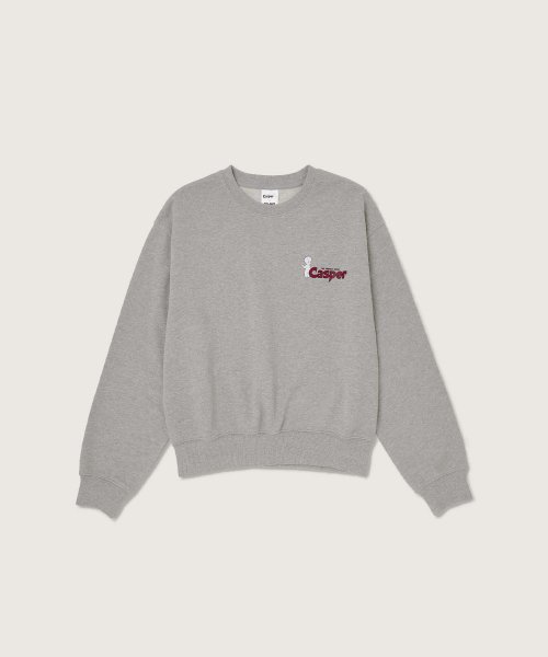 Свитшот CASPER X PLAC Melange Gray