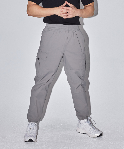 MENS TEMPFREE™ ALL-ROUND COOL нейлон STRETCH CARGO JOGGER чёрный