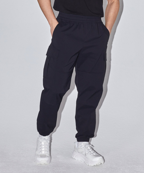 MENS TEMPFREE™ ALL-ROUND COOL нейлон STRETCH CARGO JOGGER чёрный