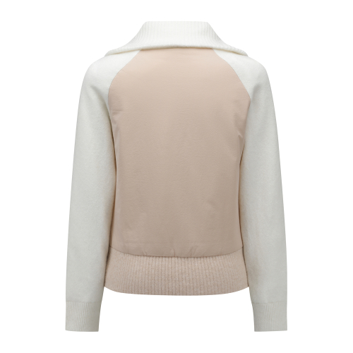 WOMEN WIND BLOCK HALF на молнии SWEATER_LE