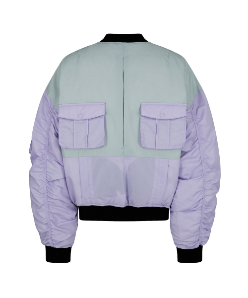 двусторонний MA1 DOWN BOMBER_PURPLE&NAVY