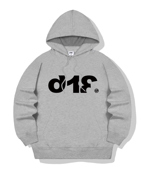Оверсайз худи Number Bold 5 Color [DIFI_3004]