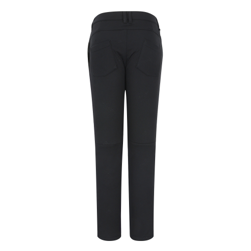 Logo Quilting Basic Pants_Black