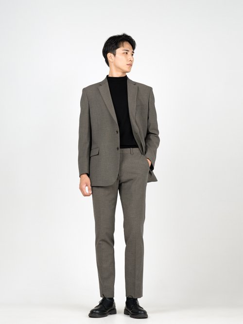 Базовый однобортный блейзер (Brown)