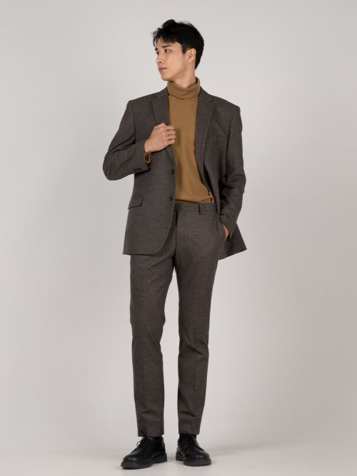 Зауженные брюки Cashfeel Brown