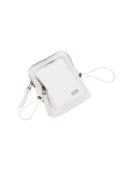 MUSINSA | KIJUN Pleather Mini Bag White