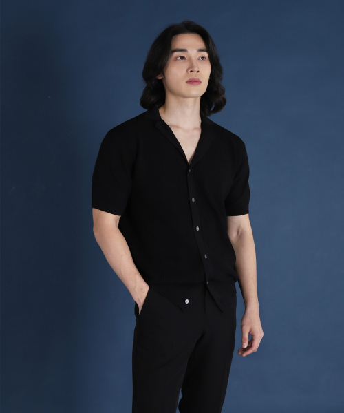 Signature Muscle Fit v-образный вырез короткий Sleeve кардиган