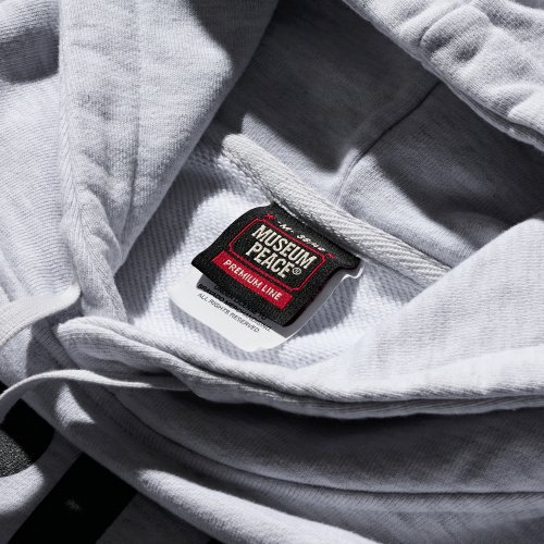 Public Enemy худи 1% White Melange Grey