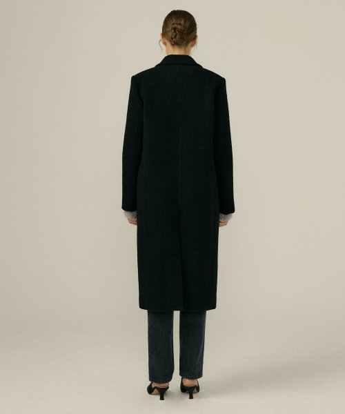 STANDARD BOUCLE COAT_BLACK