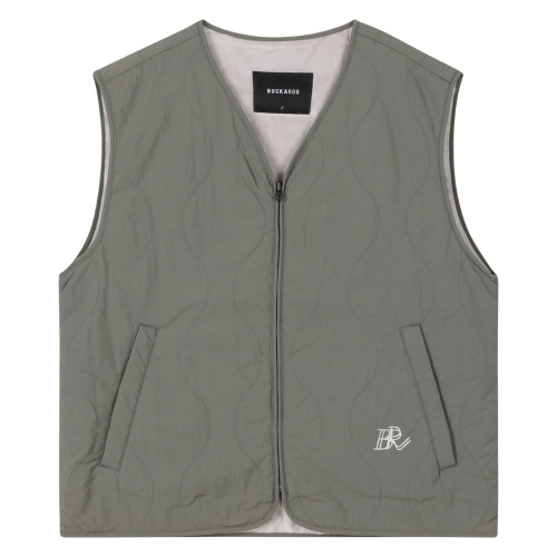 Женский нейлоновый стеганый жилет Light Khaki