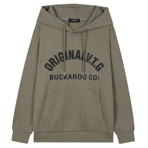 CP двусторонний логотип худи Khaki Grey