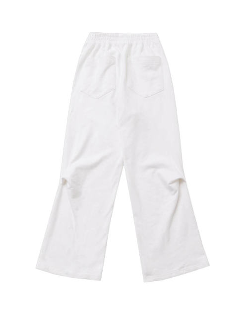TV HEART LOGO спортивные брюки (WHITE)
