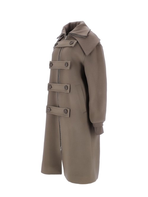 CASHMERE BLENDED DUFFLE LONG пальто BEIGE