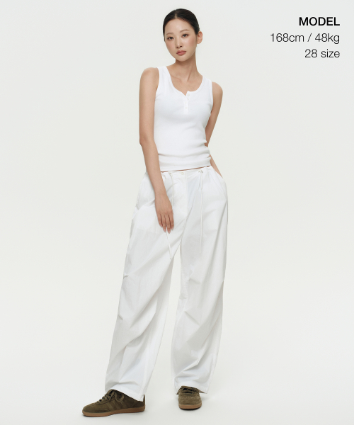WOMENS PARACHUTE брюки [WHITE]