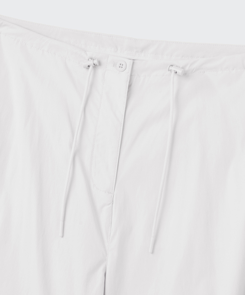 Women's Parachute Pants [White] thumbnail 6